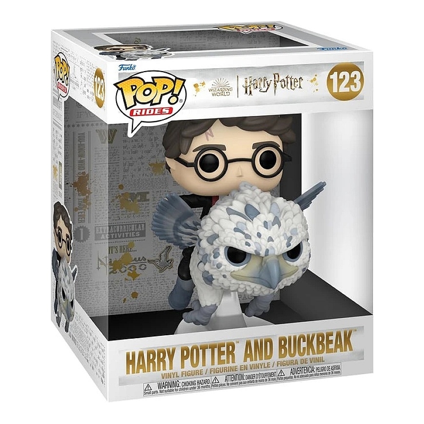 FUNKO POP! Vinilinė figūrėlė: Harry Potter - Harry Potter and Buckbeak, ~14 cm