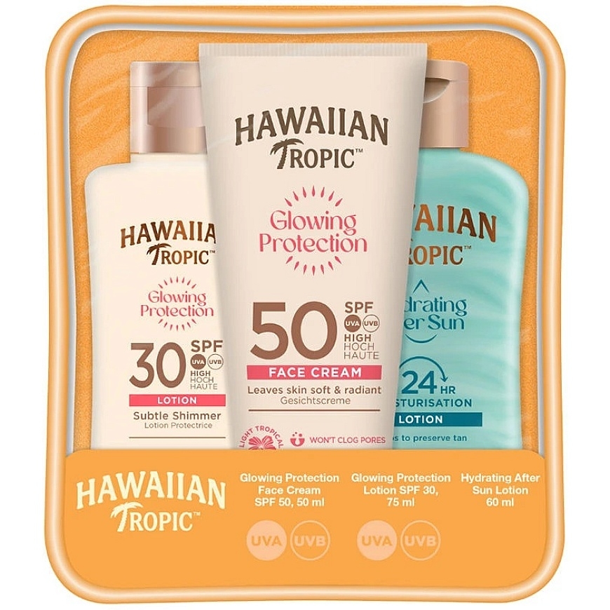 Hawaiian Tropic 3-osaline tualettkomplekt