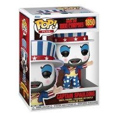 FUNKO POP! Виниловая фигурка: Дом 1000 трупов - Капитан Сполдинг, ~9.5 см
