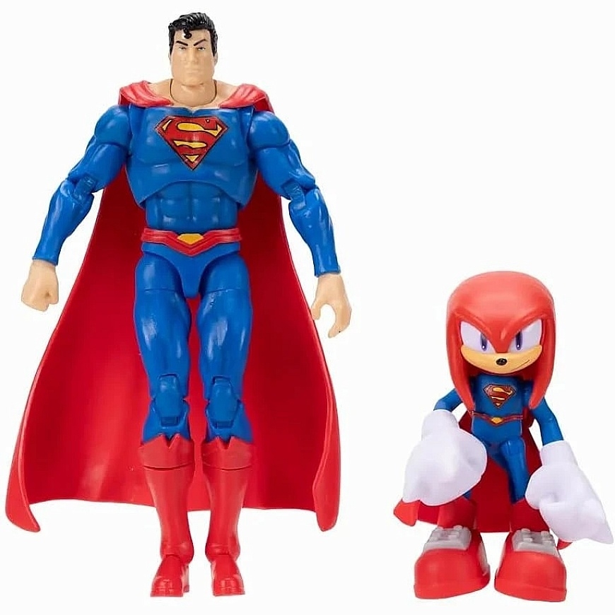 Фигурка набора Jakks Pacific Knuckles x Superman Sonic the Hedgehog x DC Comics – 4