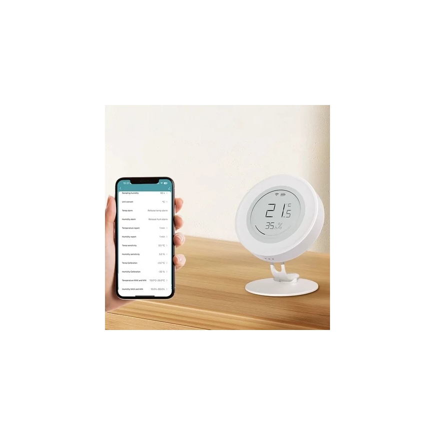 „Zigbee Avatto ZWHS16“ temperatūros ir drėgmės jutiklis – 2
