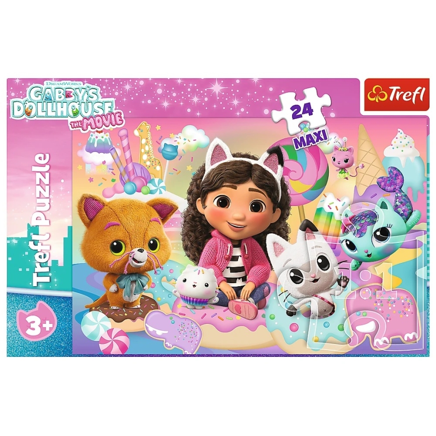 Trefl Pužlis 24 gab. - Gabby's Dollhouse – 4
