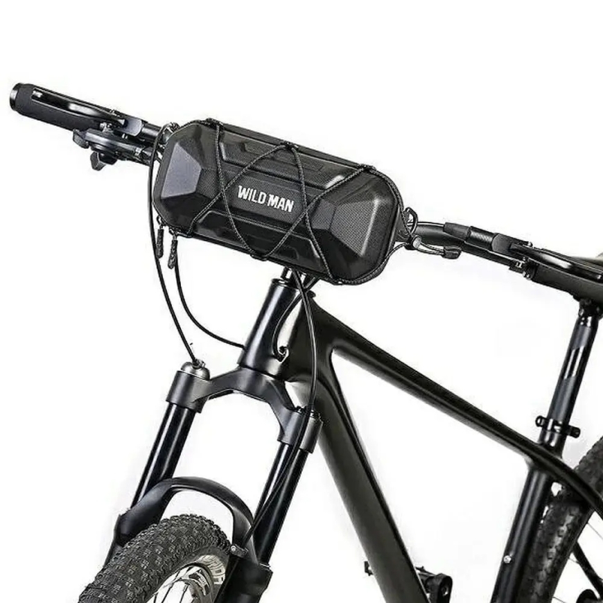 Сумка для путешествий WILDMAN для руля велосипеда с молнией 2L XT17 черная – 3