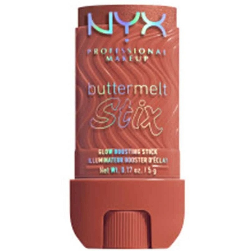 Nyx Buttermelt Stix Glow Boosting Stick Left On Melt, 5 g