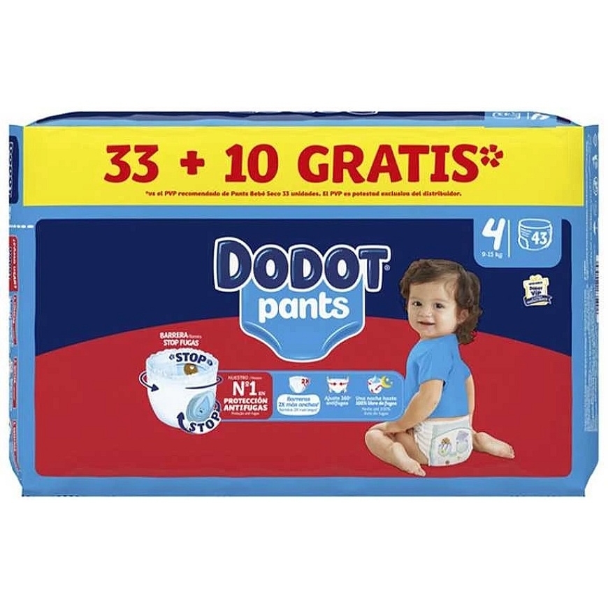 DODOT PANTS autiņbikses-šorti izmērs 4 9-15
