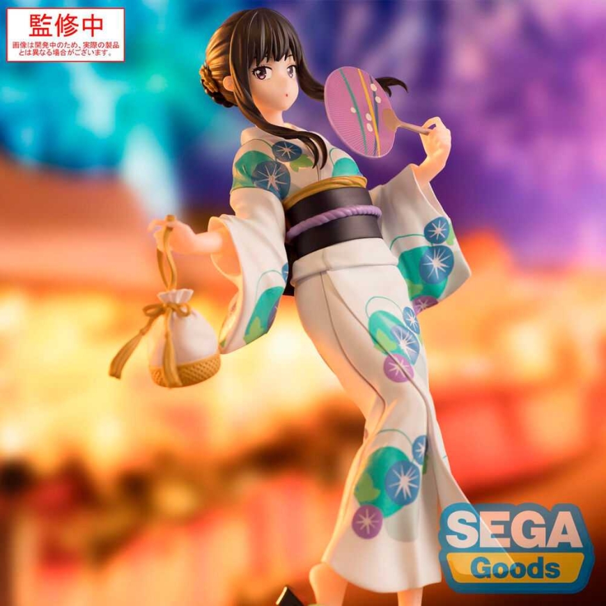 Sega Goods Lycoris Recoil Takina Inoue festivaalilla yukatassa Luminasta -figuuri 19 cm – 4