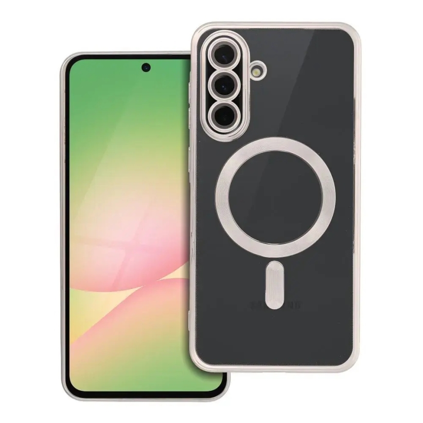 Electro Mag чехол с поддержкой MagSafe для телефона Samsung Galaxy A56 (A566) серый