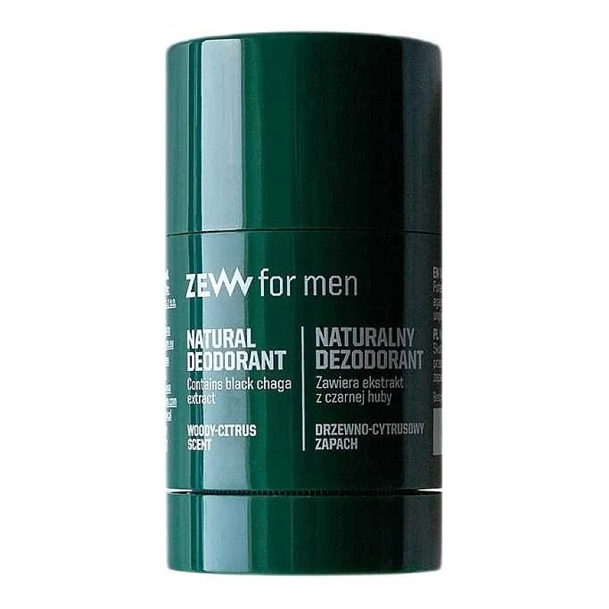 Zew For Men Looduslik deodorant musta varrega 30g