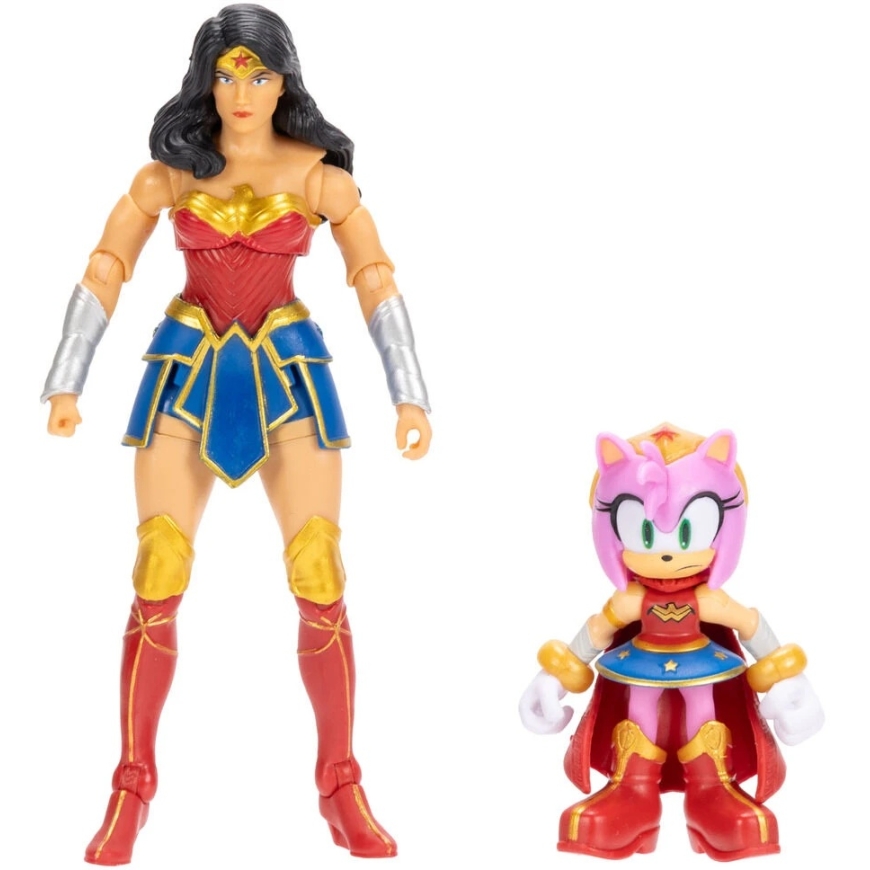 Jakks Pacific Sonic The Hedgehog x Dc Comics Eimija un Brīnumsieva figūra