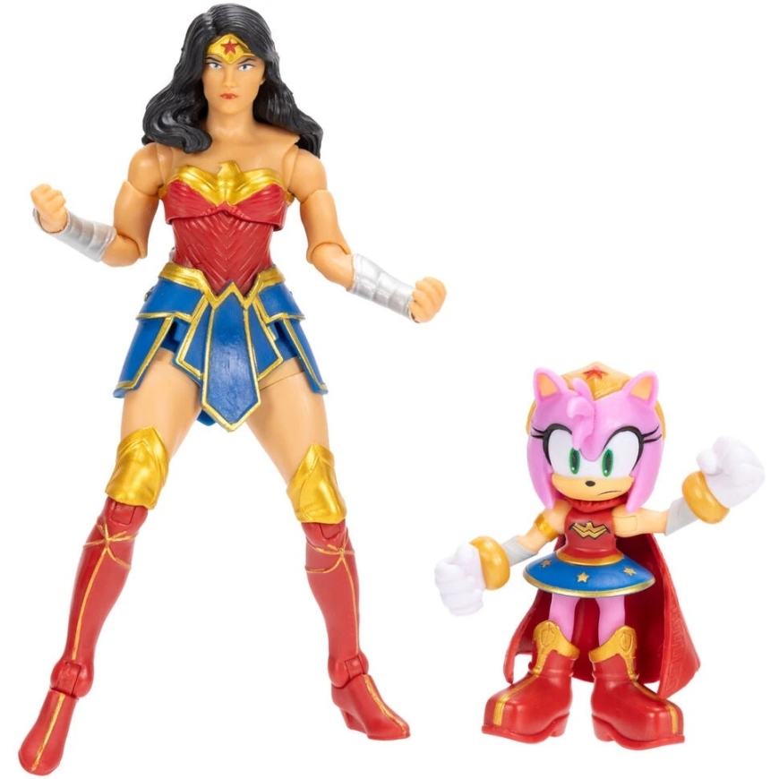 Jakks Pacific Sonic The Hedgehog x Dc Comics Eimija un Brīnumsieva figūra – 2