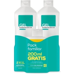 Inibsa DERMATOLOOGILINE GEEL komplekt 3 tk