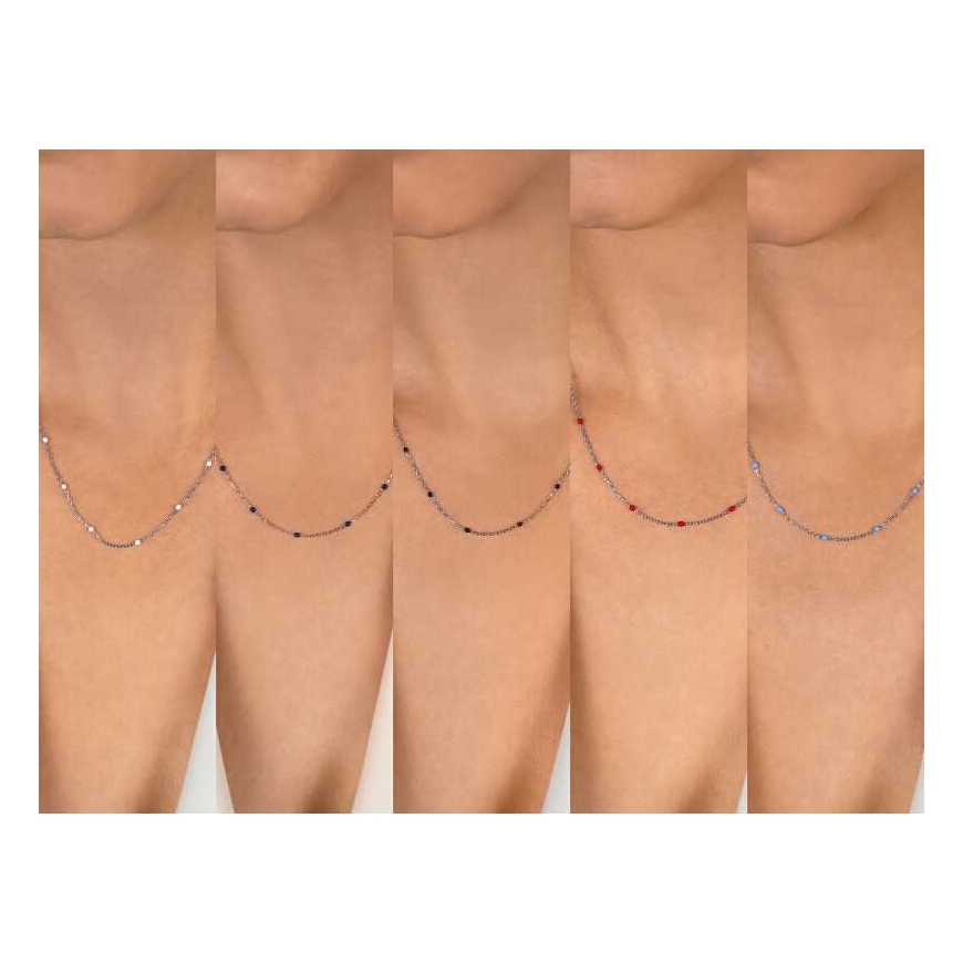 Brilio Silver Brilio Sidabrinis Gold-plated pakabukas su baltais rutuliais NCL112Y – 4