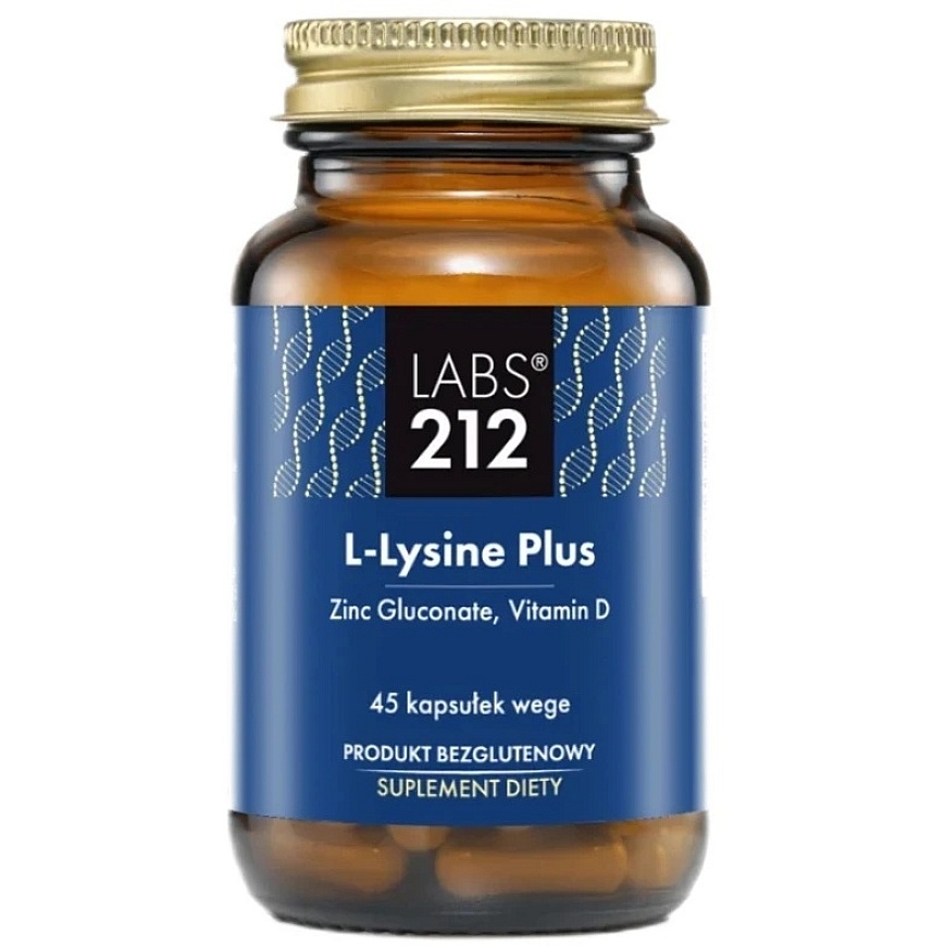 Labs212 L-Lysine Plus uztura bagātinātājs 45