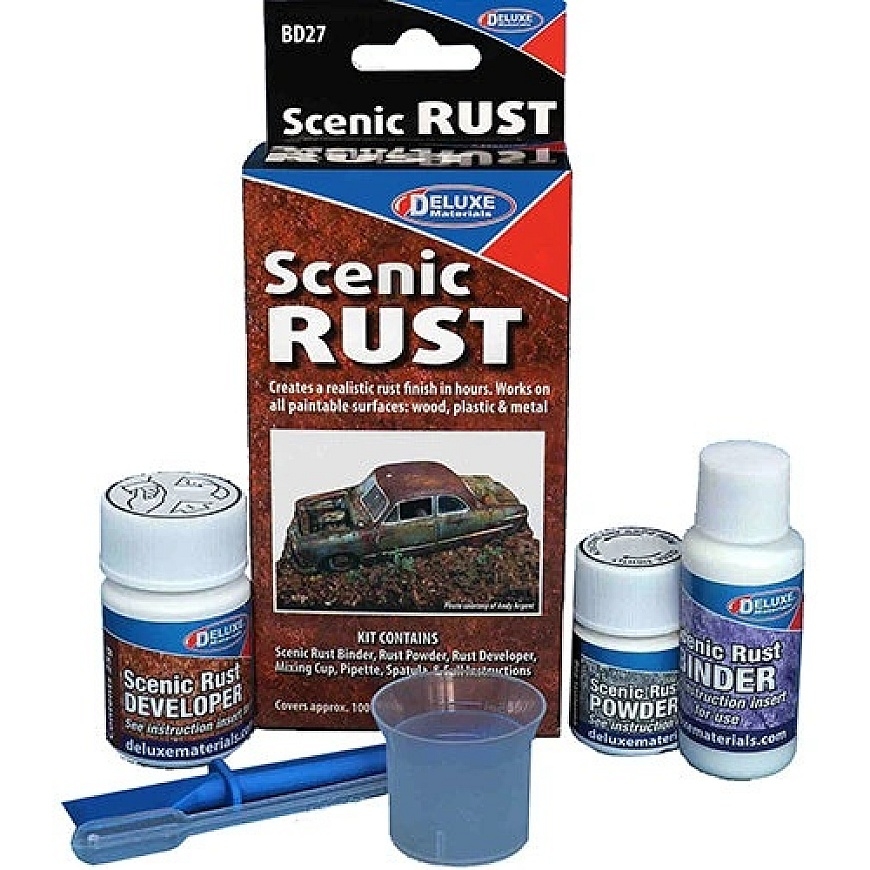 DELUXE MATERIALS ruosteen efektisarja
