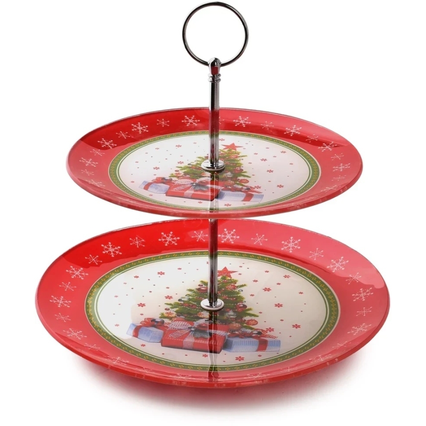Mondex Since 1986 SANTA LILA Two-Tier Tray 20cm/25cm