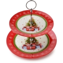 Mondex Since 1986 SANTA LILA Two-Tier Tray 20cm/25cm