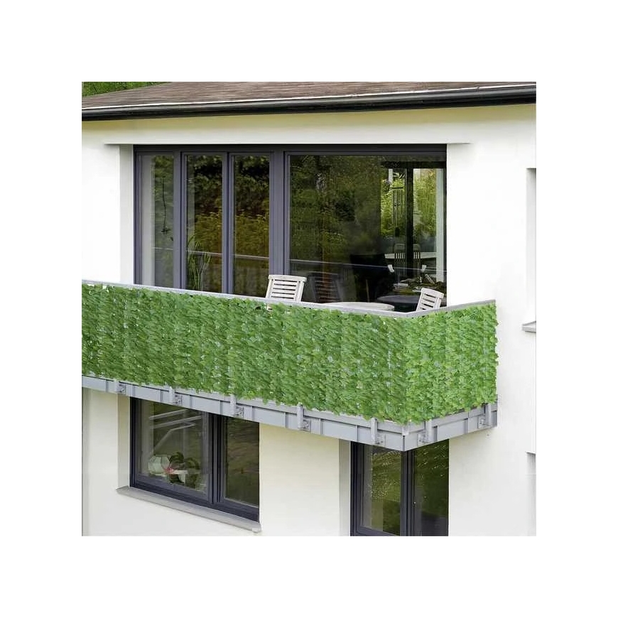 Maximex Garden screen artificial ivy, UV resistant, 1 x 1 m – 3