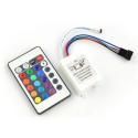 Blow Oem LED RGB Strip Controller with IR Remote Control - 24 Buttons