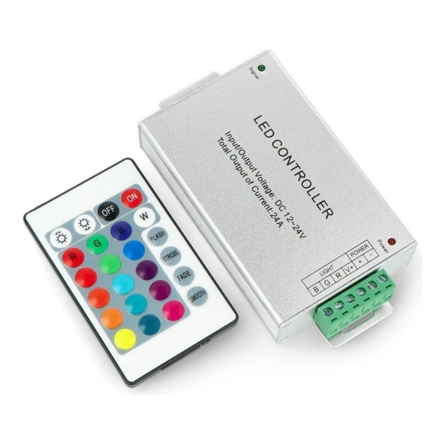 Контроллер LED RGB ленты Blow Oem с ИК-пультом - 24 кнопки – 4