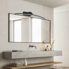 Wall Lamp ATL ZD198A Wall Arch-Shaped Lamp, 60 cm, Neutral White / Black