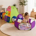 Kruzzel 5-in-1 Tent for Kids with Tunnels Kruzzel 5-in-1 Tent for Kids with Tunnels
