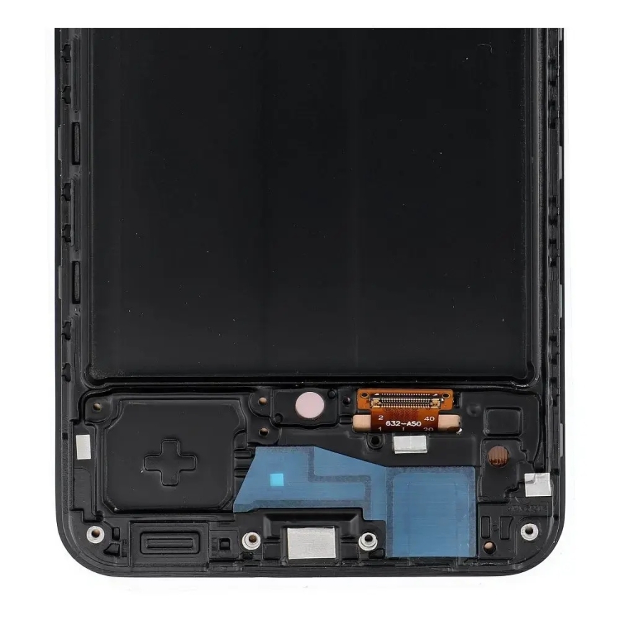 REWA LCD-näyttö SAMSUNG A50 OLED musta kehyksellä – 3