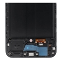 REWA LCD displejs SAMSUNG A50 OLED melnā ar rāmi REWA LCD displejs SAMSUNG A50 OLED melnā ar rāmi