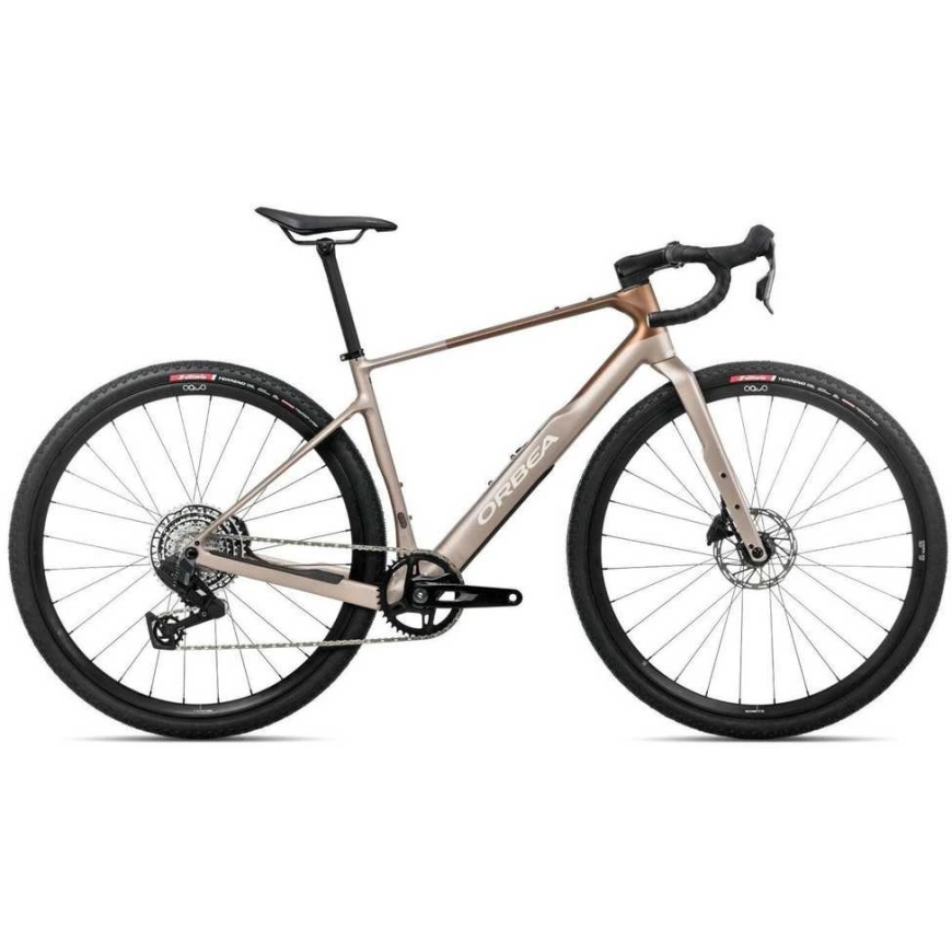 Žvyrkelis dviratis Orbea Terra M31eTEAM 1X Nickel Met Cinnamon (2026) – 3