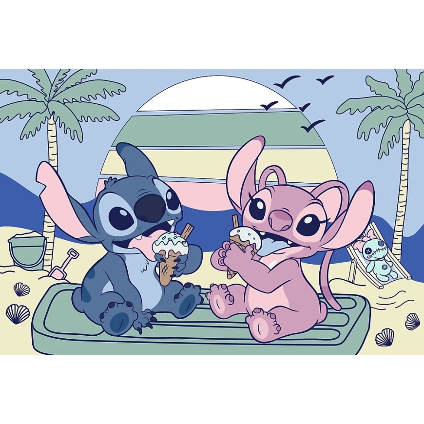 Trefl Pusletik 60 tk - Lilo ja Stitch + kogumisplakat – 2