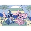 Trefl Puzzle 60 pcs - Lilo & Stitch + collectible poster Trefl Puzzle 60 pcs - Lilo & Stitch + collectible poster