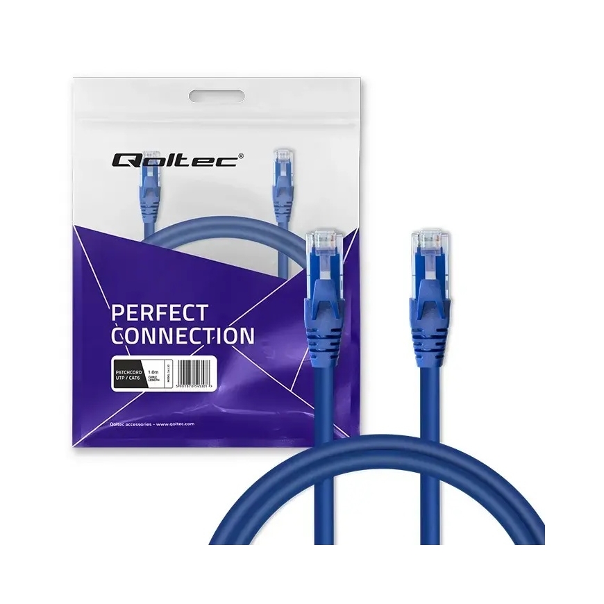 Qoltec Ethernet LAN tīkla kabelis | Cat6 | UTP | 1m – 5