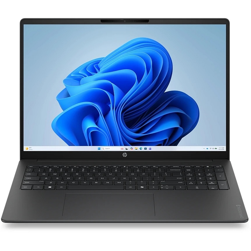 HP OmniBook 3 26C1 Ryzen 5 40 16 collu 2K Pārnēsājamais dators 16GB LPDDR5 256GB PCIe AMD Radeon 610M Grafika W11H – 2