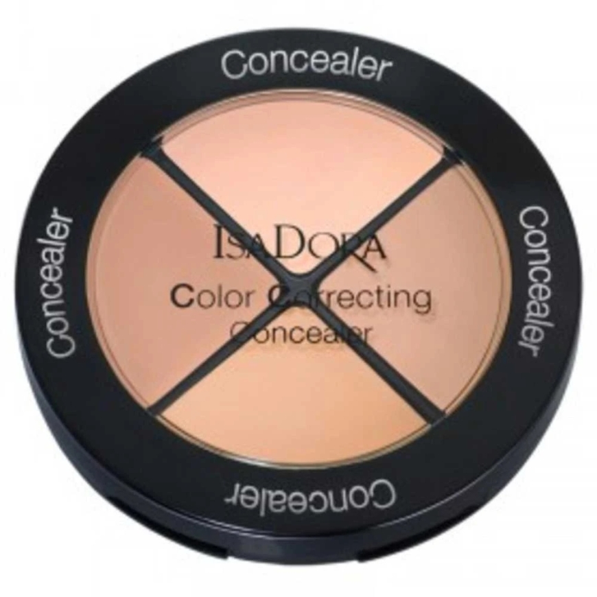 IsaDora värinätasapainottava naamio Palette 36 Nude Quartet, 4 g