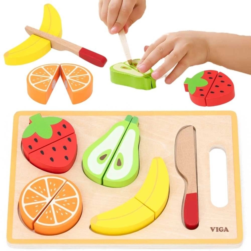 Puidust pusletkud Lõigatud puuviljad VIGA