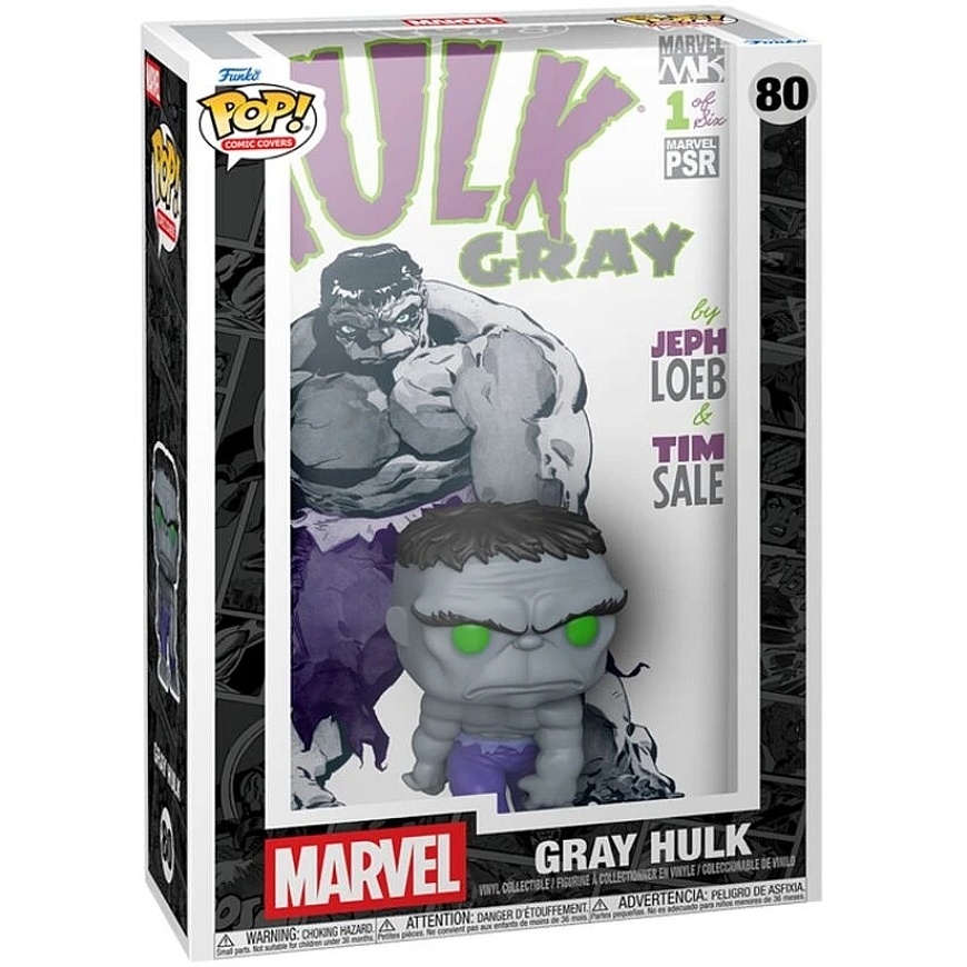 FUNKO POP! Muovinen hahmo: Marvel - Harmaa Hulk, ~9.9 cm