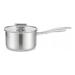 Maestro Indukcijas Tērauda Katls Ar Vāku Gāze 16cm 1.7L MAESTRO MR-3521-16S