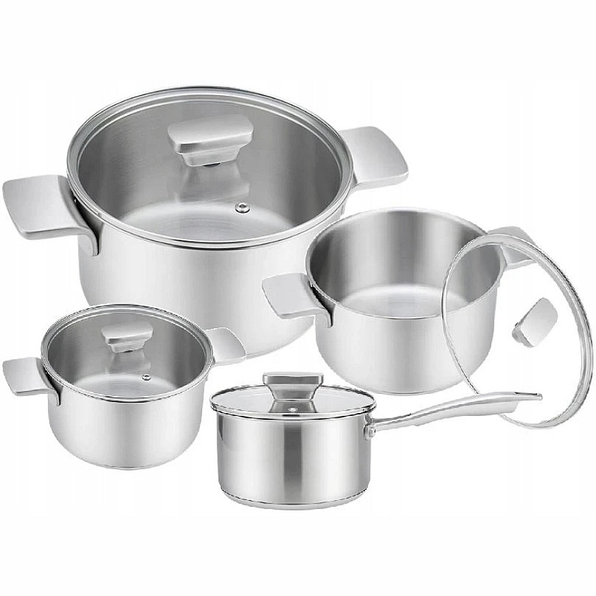 Maestro Kaistuvas plieno su dangteliu na indukcję gaz 16cm 1.7L MAESTRO MR-3521-16S – 2