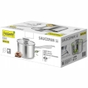 Maestro Indukcijas Tērauda Katls Ar Vāku Gāze 16cm 1.7L MAESTRO MR-3521-16S