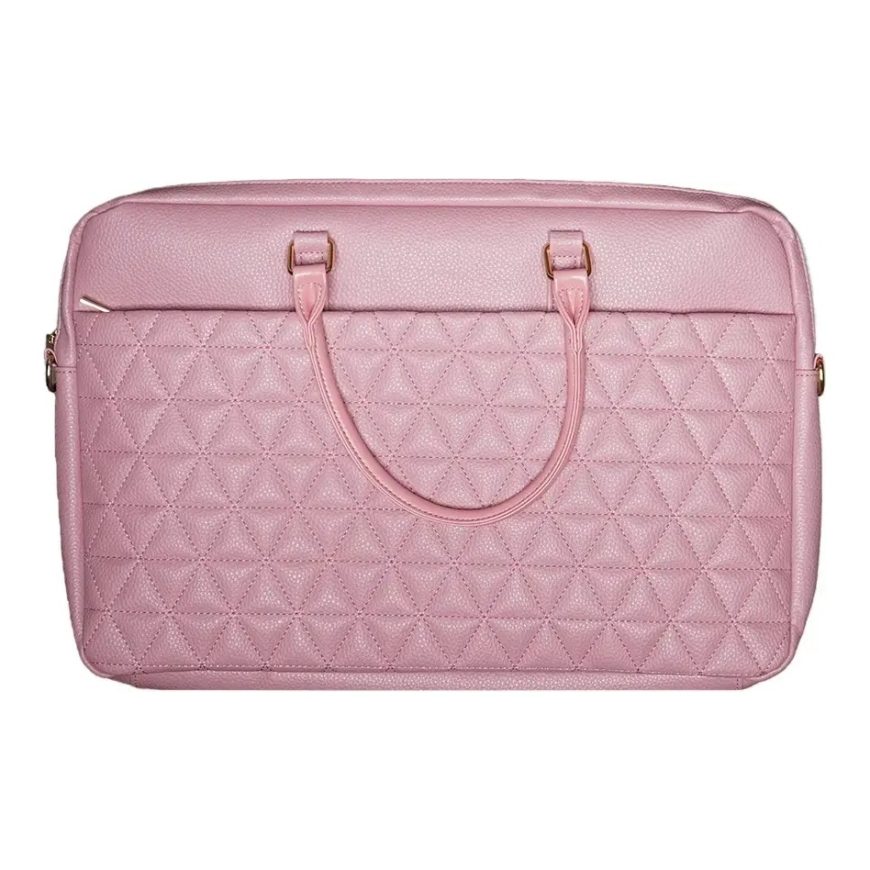 Wonder Pico Quilted laptop bag 15"/16" pink – 3