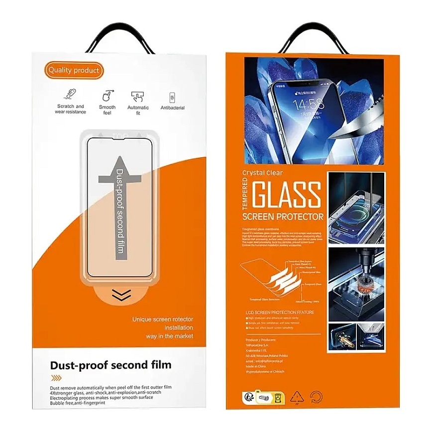 Kuumakindel klaas Dust-Free Easy Fit iPhone 13/13 Pro/14/16E jaoks – 3