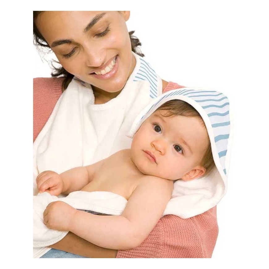 Babytolove bambusa bērnu dvielis - zilas