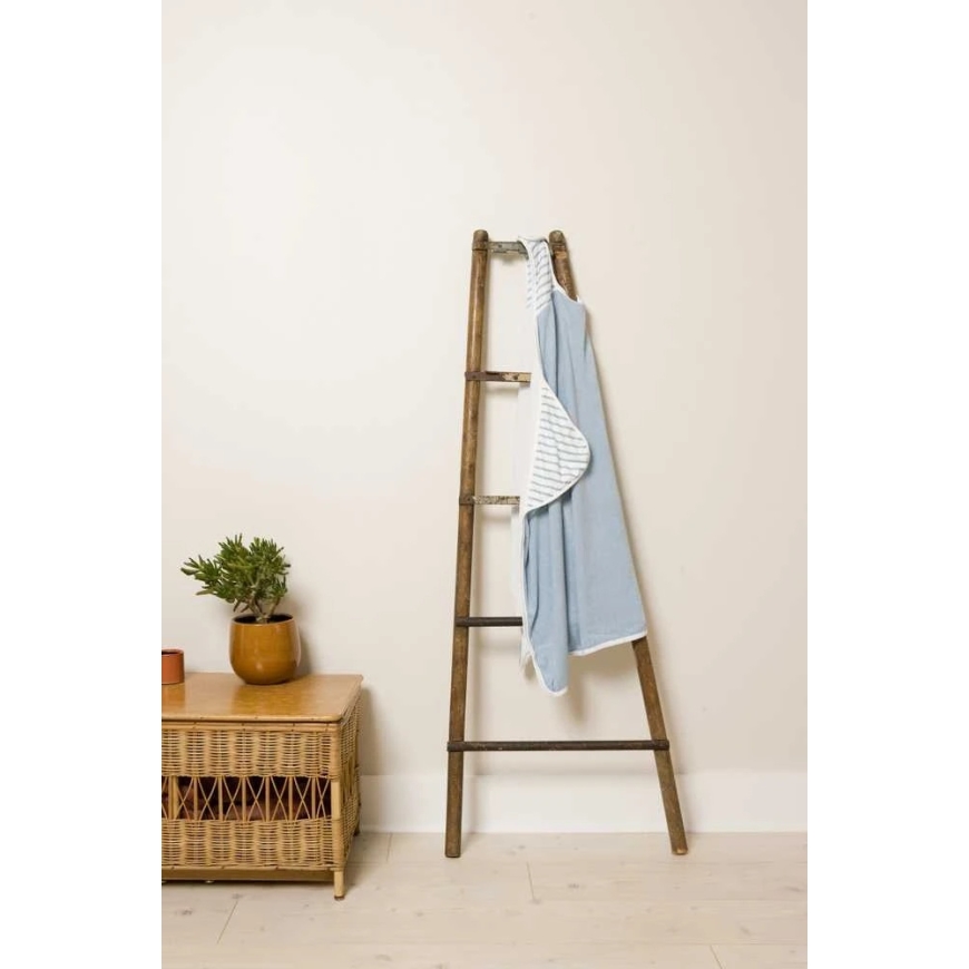 Babytolove bambu vauvan pyyhe - siniset raidat – 3