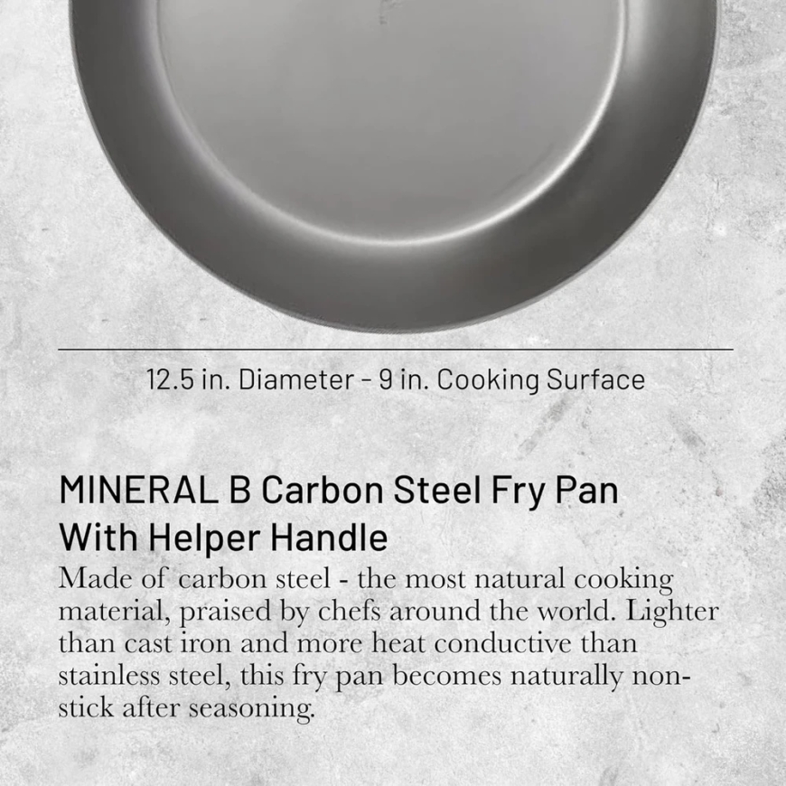 De Buyer Mineral B Element Pro Steel Frying Pan 32 cm – 2