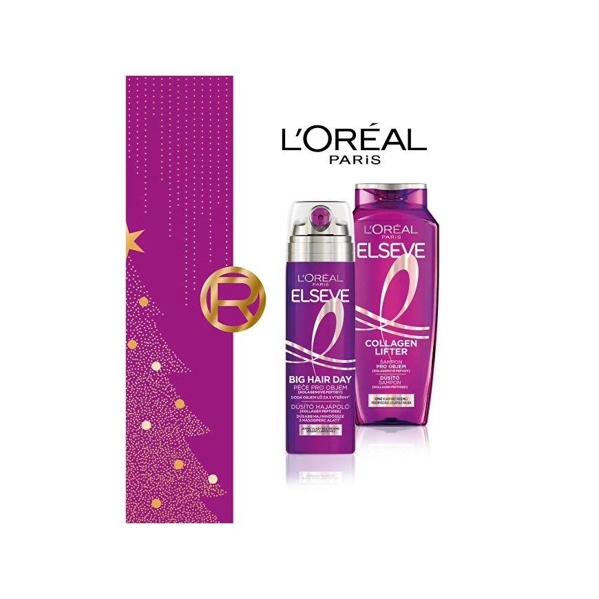 L'Oreal Professionnel Elseve kolageno plaukų priežiūros dovanų rinkinys - Dovanų rinkinys – 2