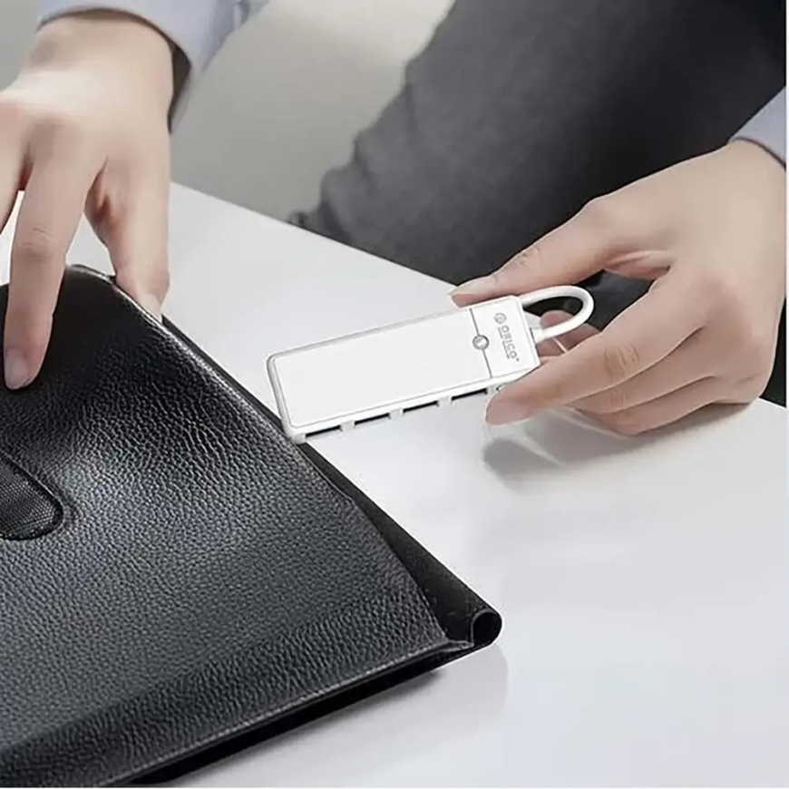 Orico PAPW4A-C3 хаб USB-C на 4x USB 3.0 | белый – 4