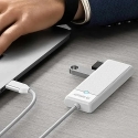 Orico PAPW4A-C3 hub USB-C to 4x USB 3.0 | white Orico PAPW4A-C3 hub USB-C to 4x USB 3.0 | white