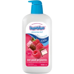 Nivea Vauva Perhe Suihkugeeli vadelman ja mascarpone-aromilla 1000 ml (0199238)