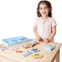 Magnetiline riietamisnukk Julia Puit 26 osaline Melissa & Doug