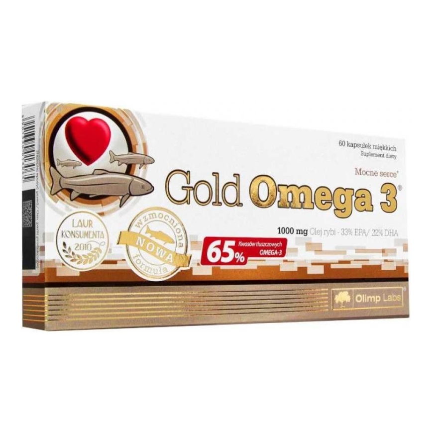 Olimp Gold Omega 3 uztura bagātinātājs
