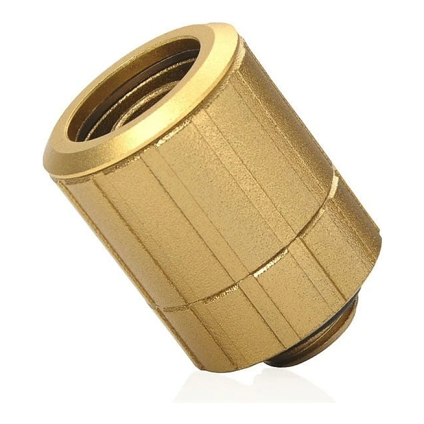 Bitspower Artemis Прямое соединение G1/4 AG на 16/10mm, поворотное – Stardust Gold